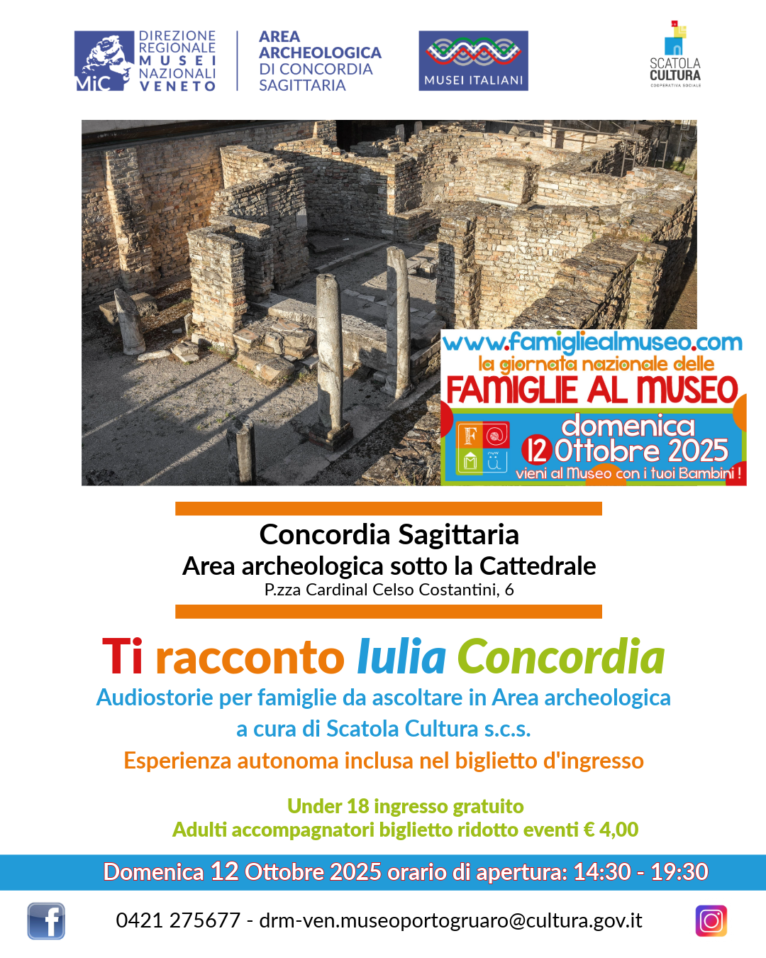 Ti racconto Iulia Concordia | FAMU 2025 | Area archeologica sotto la Cattedrale di Concordia Sagittaria